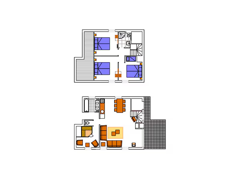 Plattegrond van KM533