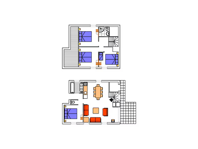 Plattegrond van KM537